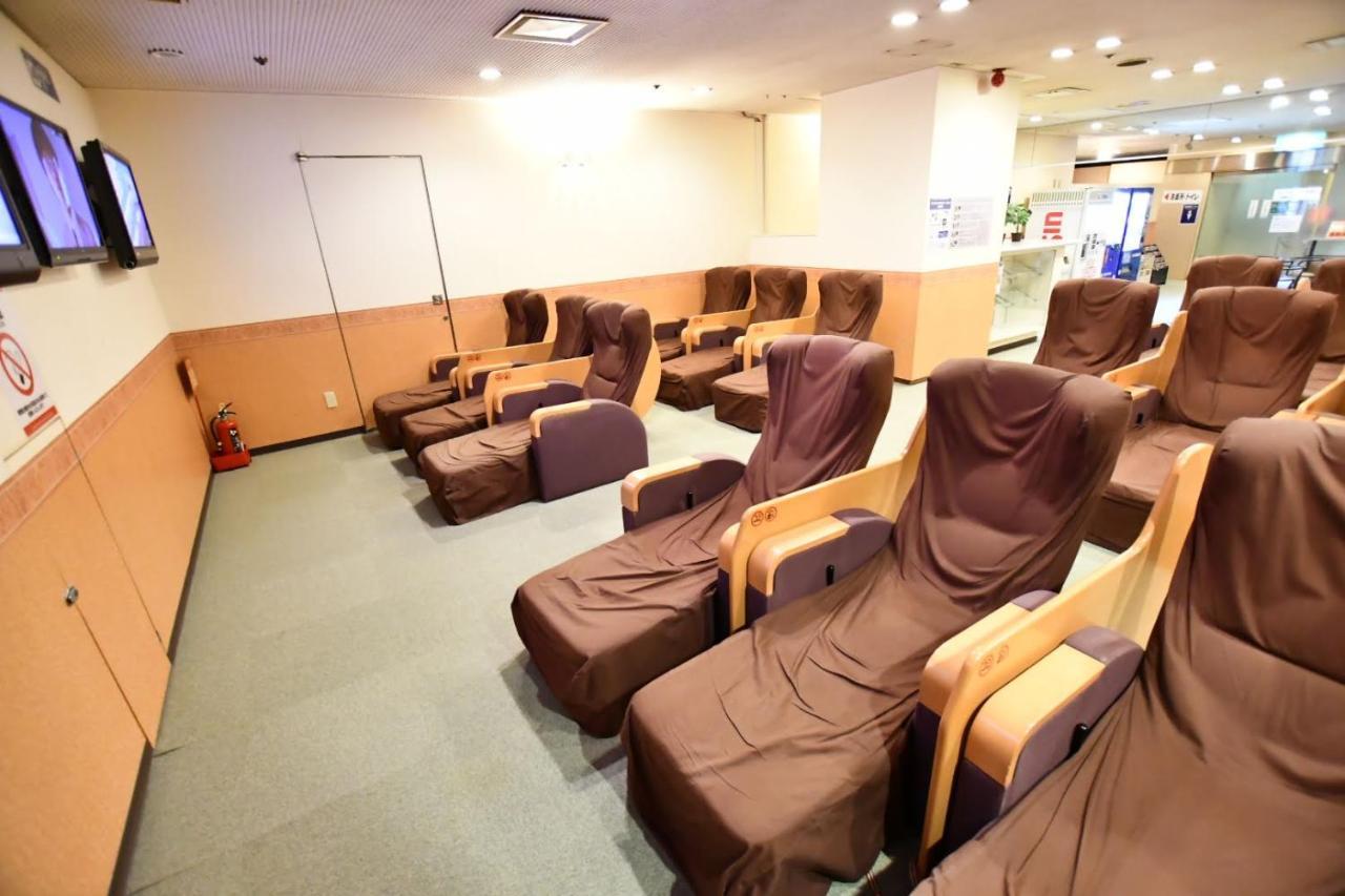 Capsule Hotel Asahi Plaza Shinsaibashi Osaka Exterior photo
